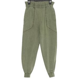 7 For All Mankind Green Jogger XS Utility Streetwear Athleisure Y2K Gorpcore